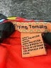 Flying Tomato 100% Polyester Tropical Orange Red Romper Size S - photo 4