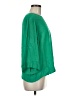 Sam & Lavi 100% Rayon Green 3/4 Sleeve Blouse Size M - photo 4