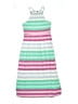 Gymboree Stripes White Dress Size 7 - 8 - photo 2