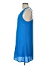 Zouk Solid Blue Casual Dress Size L - photo 5