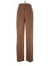 Doncaster Collection 100% Wool Brown Wool Pants Size 10 - photo 1