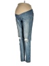 Indigo Blue Blue Jeans Size Med Maternity - photo 1