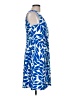 Leota Print Blue Casual Dress Size L (petite) - photo 4