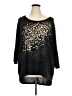 Just My Size Animal Print Black Pullover Sweater Size 4X - photo 1