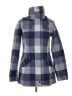 The North Face 100% Polyester Checkered-gingham Blue Snow Jacket Size XS - photo 1