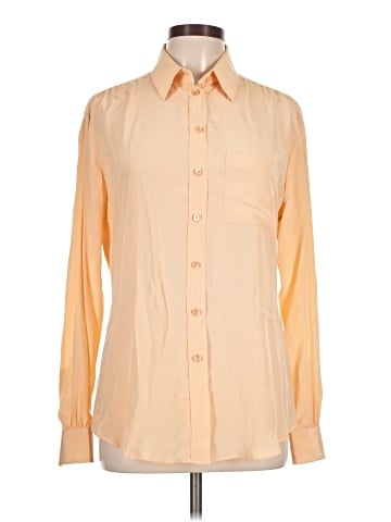Moschino Long Sleeve Silk Top (view 1)