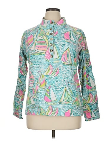 Lilly Pulitzer Long Sleeve Blouse (view 1)