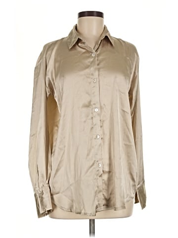 Charlotte Russe Long Sleeve Blouse (view 1)