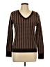 Worthington Houndstooth Brown Pullover Sweater Size L - photo 1