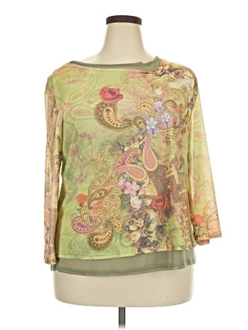 Mechant 3/4 Sleeve Blouse (view 1)