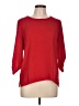 Sweet Rain 100% Polyester Red 3/4 Sleeve Blouse Size L - photo 1