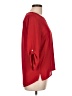 Sweet Rain 100% Polyester Red 3/4 Sleeve Blouse Size L - photo 4