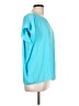 Ramy Brook Teal Short Sleeve Blouse Size L (estimated) - photo 4