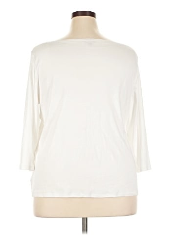 Talbots 3/4 Sleeve T-Shirt (view 2)
