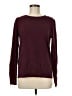 Ann Taylor LOFT Outlet 100% Cotton Burgundy Pullover Sweater Size M - photo 1