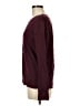 Ann Taylor LOFT Outlet 100% Cotton Burgundy Pullover Sweater Size M - photo 5