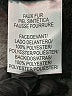 Lucky Brand 100% Polyester Argyle Black Coat Size L - photo 8