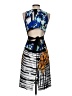 Clover Canyon Graphic Orange Cocktail Dress Size XS - photo 2