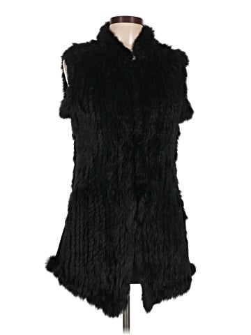 Yigal Azrouël New York Faux Fur Vest (view 1)