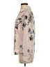 Candie's 100% Polyester Floral Ivory Long Sleeve Blouse Size S - photo 5