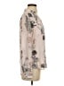 Candie's 100% Polyester Floral Ivory Long Sleeve Blouse Size S - photo 4