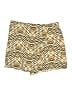 Bar III 100% Rayon Animal Print Gold Skort Size XL - photo 1