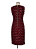 Calvin Klein Graphic Red Cocktail Dress Size 6 - photo 2