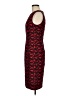 Calvin Klein Graphic Red Cocktail Dress Size 6 - photo 5
