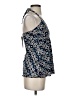 Byer California Blue Sleeveless Blouse Size S - photo 4