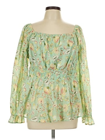 Torrid Long Sleeve Blouse (view 1)