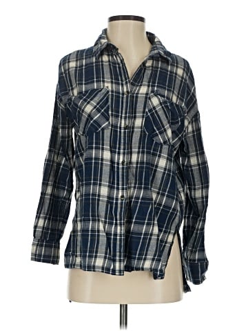 Love Tree Long Sleeve Button-Down Shirt (view 1)