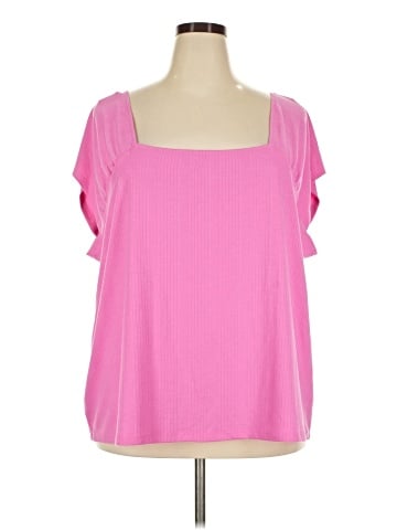 Lane Bryant Short Sleeve Top (view 1)