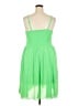 Assorted Brands 100% Polyester Solid Green Cocktail Dress Size 3X - photo 2