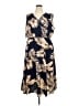 BLOOMCHIC Tropical Blue Casual Dress Size 22 - photo 1