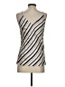 Gold Hawk Silver Sleeveless Blouse Size S - photo 2