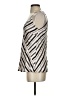 Gold Hawk Silver Sleeveless Blouse Size S - photo 5