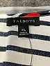 Talbots 100% Rayon Animal Print Red Sleeveless Blouse Size XL - photo 7