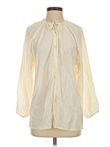 Everlane Long Sleeve Blouse (view 1)