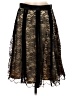 Apostrophe 100% Polyester Black Formal Skirt Size 8 - photo 1