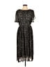 Hayden 100% Polyester Stars Black Gray Cocktail Dress Size L - photo 1