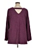 Susan Graver Burgundy Pullover Sweater Size XL - photo 2