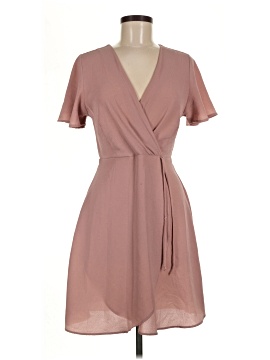 monteau pink dress Monteau Pink Lace Dress Size Small