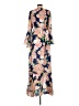 Maaji Floral Blue Casual Dress Size L - photo 2
