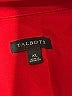 Talbots 100% Polyester Red Long Sleeve Blouse Size XL - photo 7