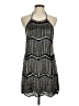 NBD 100% Polyester Chevron-herringbone Silver Cocktail Dress Size M - photo 1