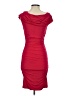 BCBGMAXAZRIA Solid Red Cocktail Dress Size S - photo 2