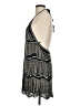 NBD 100% Polyester Chevron-herringbone Silver Cocktail Dress Size M - photo 5