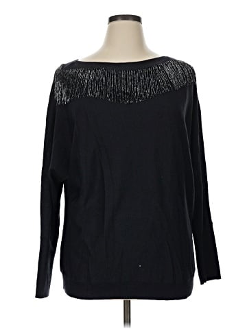 Lafayette 148 New York Cashmere Pullover Sweater (view 1)
