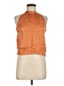 RODEBJER Orange Sleeveless Blouse Size M - photo 1