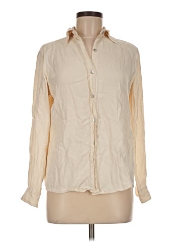 Jones New York Country Long Sleeve Silk Top (view 1)